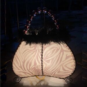 Vintage Purse Lamp